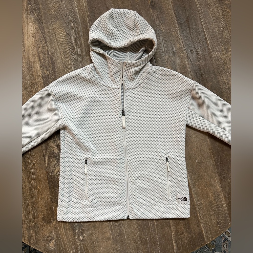 THE NORTH FACE full zip knit sweater/jacket size M